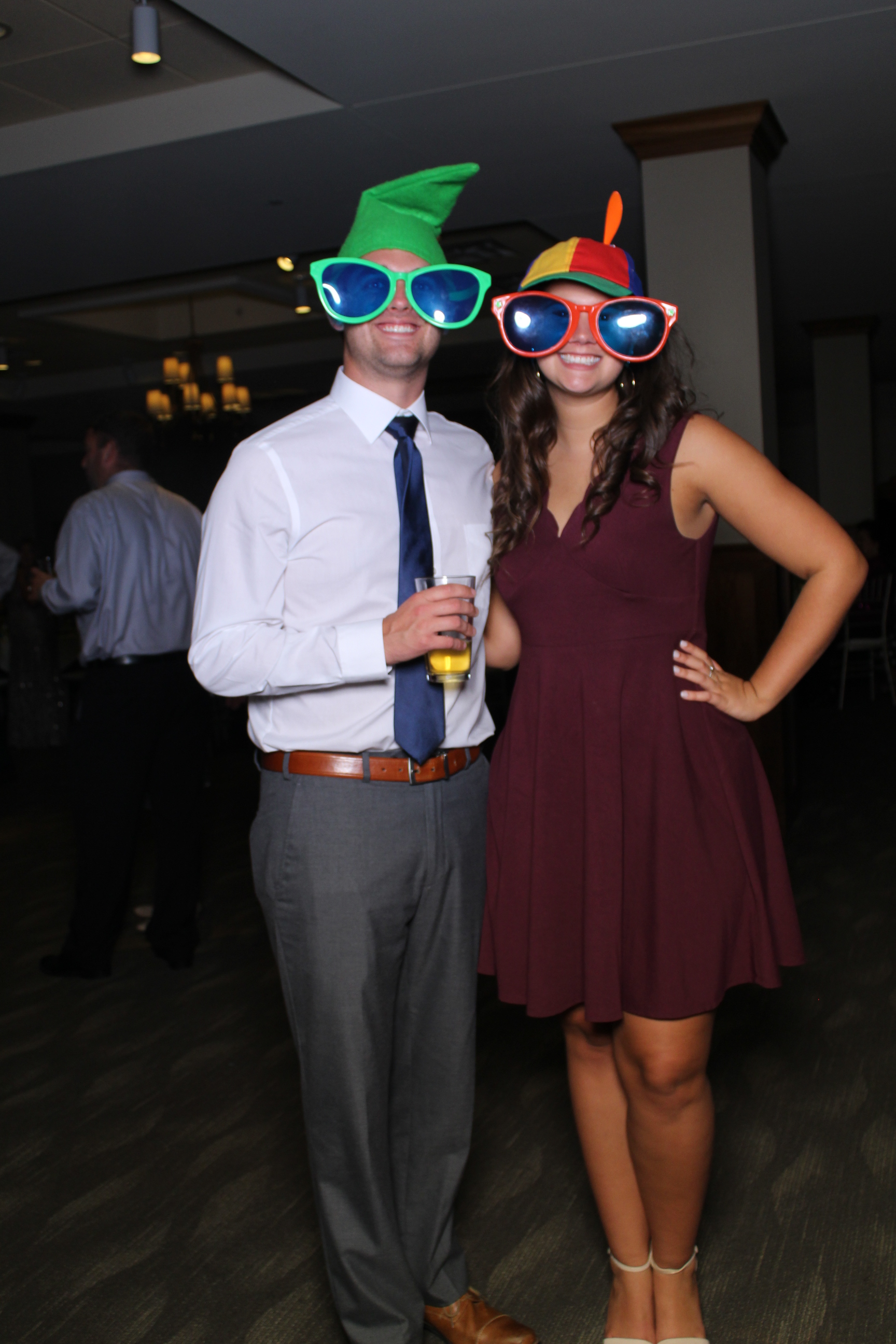 Samantha & Dan Reception at the Madison | View more photos from the event at gallery.photoboothcincy.com/u/PhotoBoothCincy/Samantha-Dan-Reception-at-the-Madison